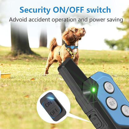 Dog Training Collar for 2 Dogs, Waterproof Dog Training Collar with Remote, 3 Training Modes, Rechargeable Electric Training Collar for Large Medium Small Dogs