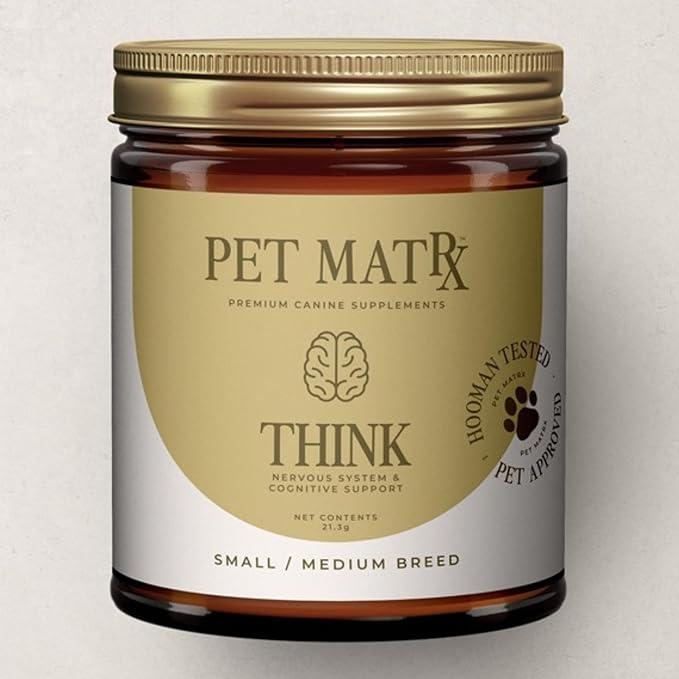Think Cognitive and Calming Supplement with Collagen and Magnesium - Supports Nervous System Against Stress, Behavioral Challenges, and Cognitive Issues