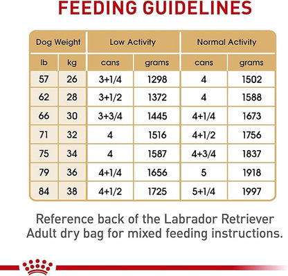 Royal Canin Breed Health Nutrition Labrador Retriever Adult Loaf in Sauce Dog Food, 13.5 oz (Pack of 12)