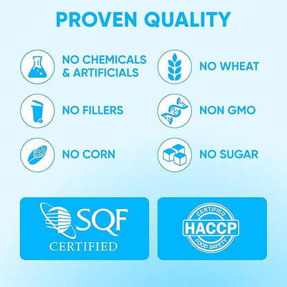Chewable Flea and Tick Prevention for Dogs - 120 Soft Chews Made in USA - Oral Flea and Tick Control Pills for Small, Medium, Large Dogs and Puppies - Skin and Coat Supplement Treats for All Breeds
