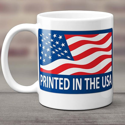 Wormer Last Name Gift. Personalized, Custom "Straight Outta" Surname Sign Coffee Mug. 11 Ounces.