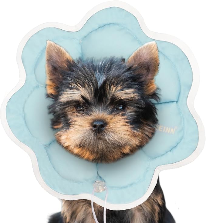 Soft Small Dog Cone Collar Alternative for Small Dogs(Puppy Yorkshire Puppy Chihuahua Pomeranian), Comfortable Dog Neck Recovery Cone, Adjustable Head Pillow Cone After Surgery to Stop Licking