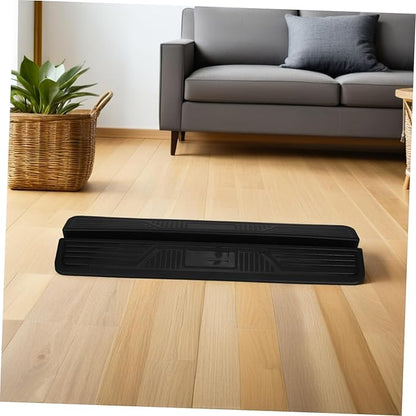 Zerodeko Dog Gate Accessory Kick Pedal for Doorway Stair Guardrail No Drilling Bridge Strip Safety Gate Support Feet Floor Ramp Strip