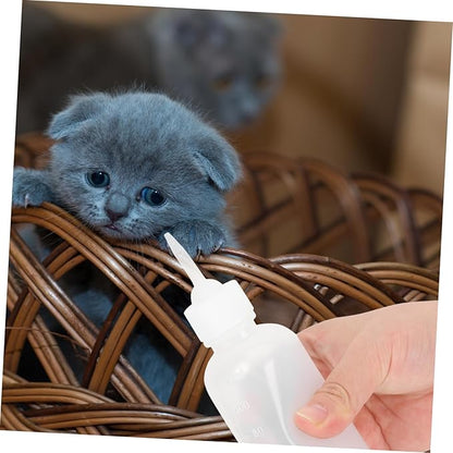BESPORTBLE 4pcs Pet Feeder Bottle Dog Cat Kitten Puppy Milk Bottle for Easy Feeding and Cleaning