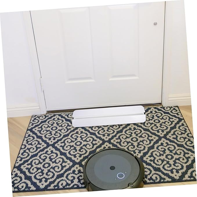 POPETPOP Dog Gate Ramp for Doorway Pet Fence Hardware Pet Gate Safety Door Fixator Support Feet Enhance Home Safety