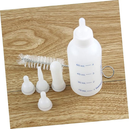 BESPORTBLE Professional Pet Nurser Bottles Set 60ml Milk Bottle Kit for Kitten Puppies Cleaning Brush