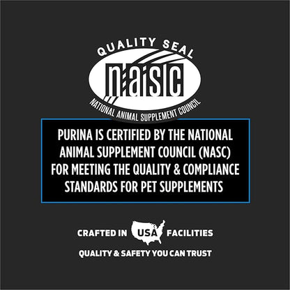 Purina Pro Plan Veterinary Supplements Skin Care Dog Supplements with Omega-3 Fish Oil and EPA and DHA - (Pack of 1) 60 ct. Pouches
