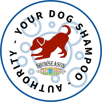 ShowSeason South Bark's Blueberry Facial® Pet Shampoo 12 oz. | Brightener & Tear Stain Remover, Long-Lasting Odor Eliminator, Cruelty-Free, Paraben-Free, Made in The USA, for Dogs and Cats