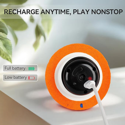 ALL FOR PAWS Interactive Dog Toy, Smart Moving Ball with 2 Play Modes, E-TPU Material, USB Rechargeable Motion-Activated Bouncing Ball for Medium Large Dogs, Automatic Rolling Keeps Dog Busy