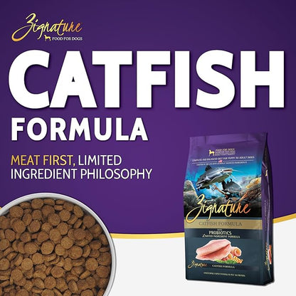 Zignature Catfish Limited Ingredient Formula Formula Dry Dog Food 12.5lb