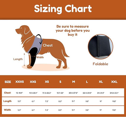 Doggie Stylz Dog Recovery Sleeve Waterproof & Durable Anti-Lick Dog Leg Sleeve Cone Collar Alternative for Pet Wounds – Prevent Licking, Biting & Keep Dry – Front Leg Recovery Sleeve - Hot Spot Wrap
