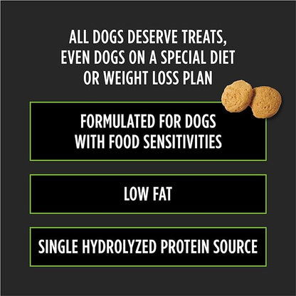 Pro Plan Veterinary Diets Purina Gentle Snackers Hydrolyzed Plus Low Fat Dog Treats - 8 oz. Pouch (Pack of 2)