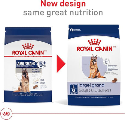 Royal Canin Size Health Nutrition Large 5+ Mature Dry Dog Food, 30 lb Bag