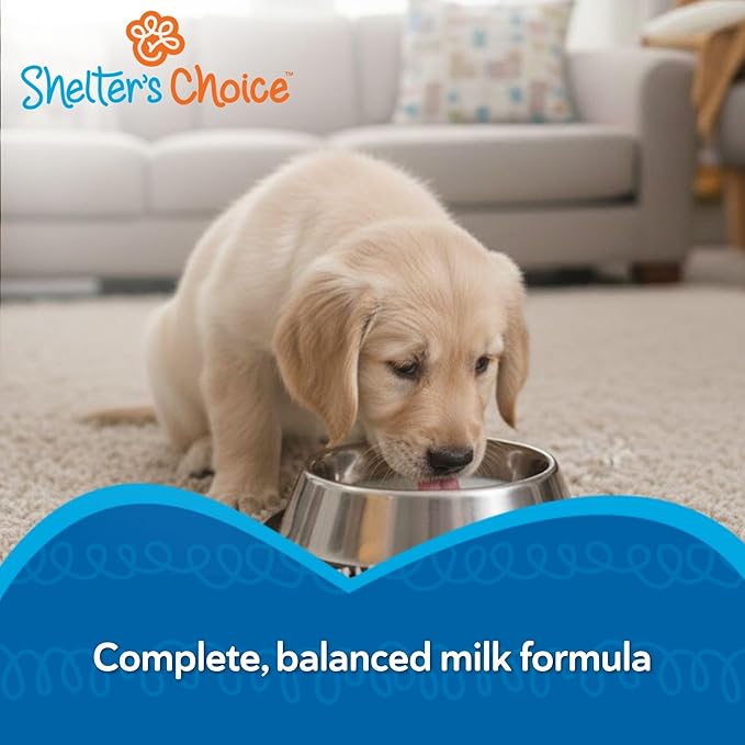 Revival Animal Health Shelter’s Choice Kitten Milk Replacer Powder, Complete and Balanced Milk Formula for Kittens and Adult Cats, Supports Healthy Growth and Digestion, 8 lb