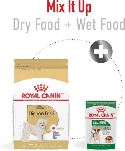 Royal Canin Breed Health Nutrition Bichon Frise Adult Dry Dog Food, 10 lb Bag