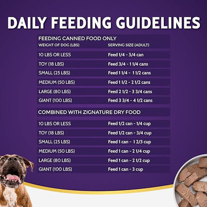Zignature Salmon Limited Ingredient Formula Wet Dog Food 13oz, case of 12