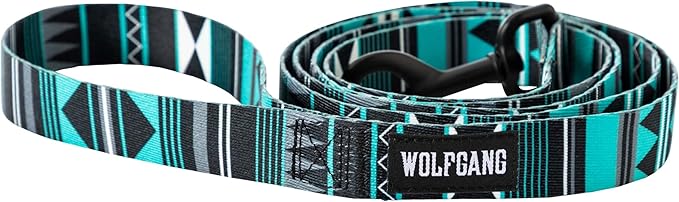 Wolfgang Heavy Duty Dog Leash, Pull-Tested for Walking & Training, Westernsky, Small