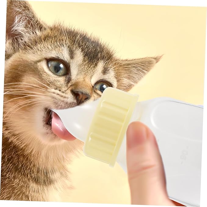 Toyvian Pet Nursing Bottle Kitten Feeding Milk Bottle Puppy for Nursing Small Cat Milk Reusable Pet Nurser Dog Accessories