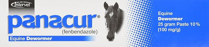 Panacur Dewormer Horse Paste 10%, 100mg