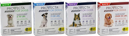 Provecta® Advanced for Small Dogs (5–10 lbs) Flea and Tick Topical Treatment, 4-Month Supply