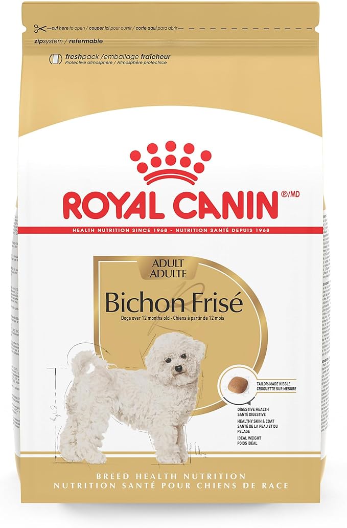 Royal Canin Breed Health Nutrition Bichon Frise Adult Dry Dog Food, 10 lb Bag