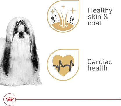 Royal Canin Breed Health Nutrition Shih Tzu Adult Loaf in Sauce Dog Food, 3 oz (Pack of 6)