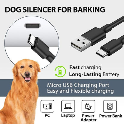 Mtmult Ultrasonic Dog Bark Deterrent - Dog Bark Deterrent Devices, Barking Deterrent Devices, Bark No More Training Aid, LED Flashlight & HD Display (Anti Barking - Grey P9)