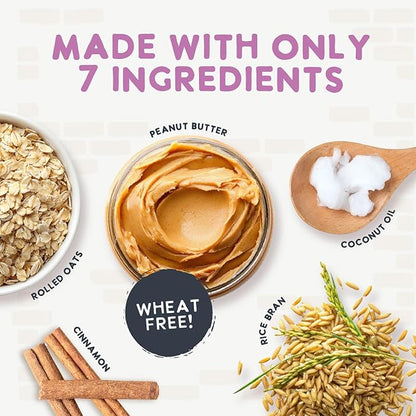 Health Extension Oven-Baked Dog Treats, Peanut Butter Recipe – Gluten & Wheat-Free, Superfood-Infused, Crunchy Biscuits for Puppy Training (2.25 lb)