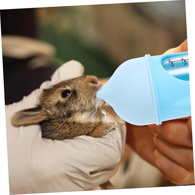 Toddmomy Pet Nursing Bottle Kitten Puppy Feeder Feeding Scale Milk Feeder for Newborn Pets Animals