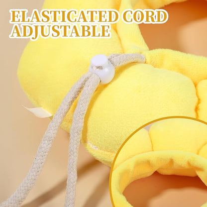 Soft Dog Cone Collar Inflatable Pet Recovery Calming Neck Pillow Adjustable After Surgery Collars Fluffy Flower Protective Elizabethan Alternative for Small Medium Cats Dogs