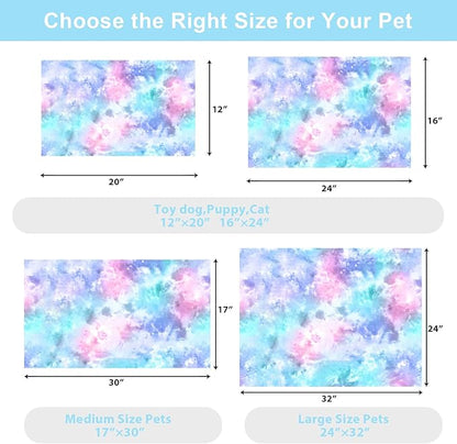 Dog Food Mats for Floors Waterproof Mat for Cat Food and Water Bowls - Absorbent Quick Dry Non Slip Mat for Pet Feeding