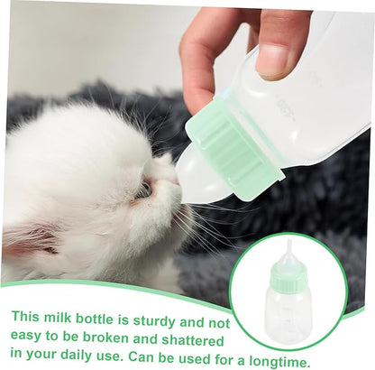 Pet Nursing Bottle Set Squeeze Milk Bottle for Puppies and Kittens Durable and Lightweight Feeding Safe Design for Small Pets
