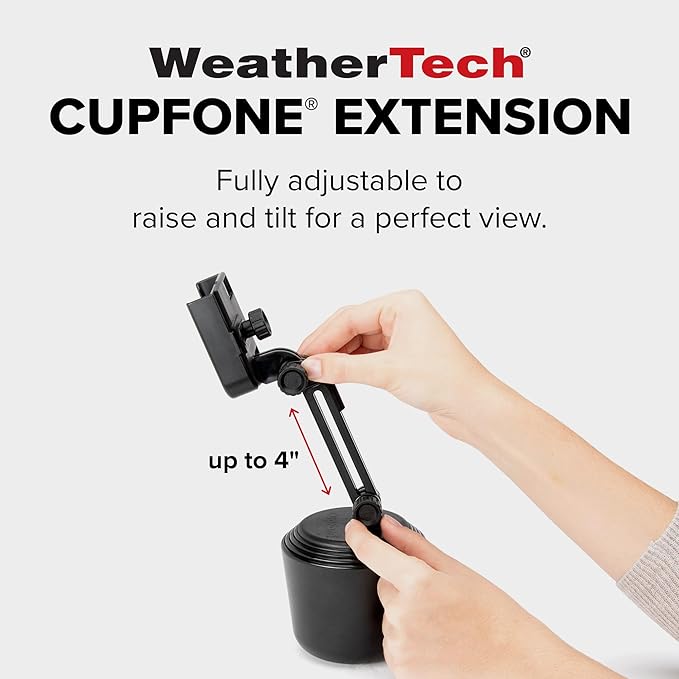 WeatherTech Double High Pet Feeding System - Elevated Dog/Cat Bowls - 12 inch High Dark Grey (DHC6412DGDG)