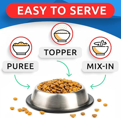 BARK&SPARK Pumpkin Powder for Dogs - 16.2oz Powdered Fiber Supplement and Stool Softener - Upset Stomach, Food Sensitivity - Improve Digestion - 16.2oz Powder