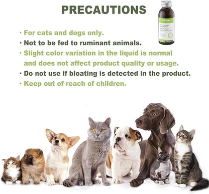MARIMER Urinary Health Liquid Supplement for Cats for Dogs – Cranberry, Herbal Extracts & Vitamins – Supports Urinary Tract, Reduces Infections & Stones – All Life Stages, 3.38oz (100ml)