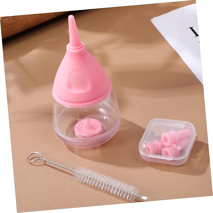 Pet Feeding Bottle Kitten Nursing Bottle Puppy Milk Feeder Silicone Safe Feeding Multi-Purpose