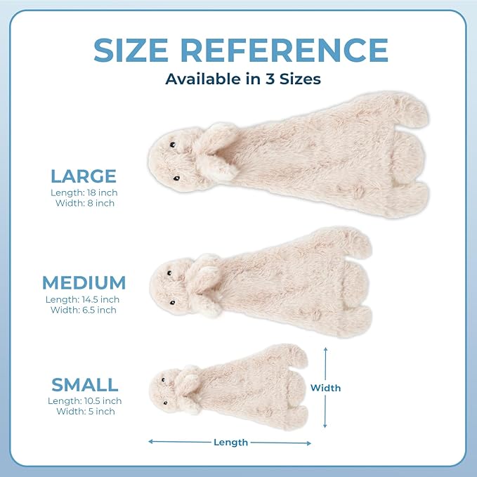Best Pet Supplies Squeaky Dog Toys with Soft Durable Fabric for Small, Medium and Large Pets Interactive Toy for Indoor Play, Supports Active Biting and Play - 4 Figures, Large