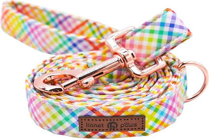Lionet Paws Dog Leash and Matching Collar for Small to Large Dogs