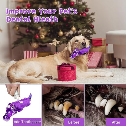 Fuufome Dog Chew Toys for Aggressive Chewers, Indestructible Tough Interactive Dog Toys for Small Medium Large Breed-Puppy Teeth Chew Toy to Keep Them Busy