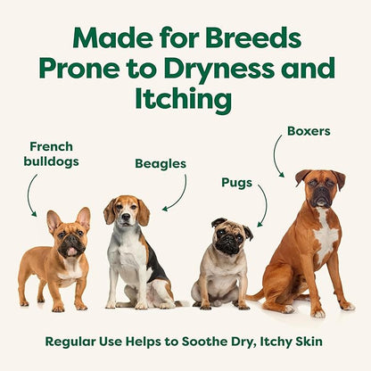 Earth Rated Hypoallergenic 3-in-1 Soothing Dog Shampoo & Conditioner for Dogs & Puppies, Deodorizing, 98.5% Natural Origin Ingredients, 16 oz