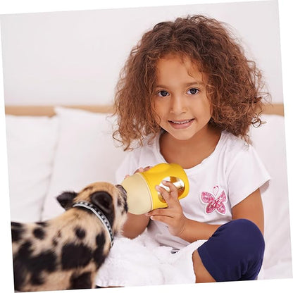 Totority Puppy Nursing Bottle Kitten Milk Bottle for Newborn Pets Easy Design Markings