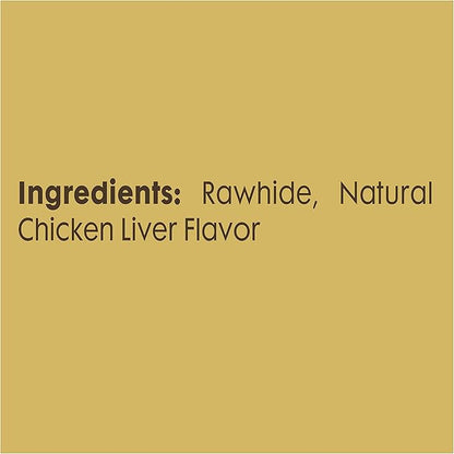 Better Belly Highly Digestible Rawhide Large Roll Chews, 3 Count (Pack of 4)