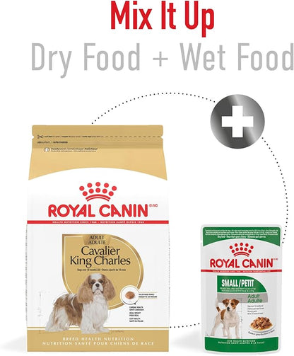 Royal Canin Breed Health Nutrition Cavalier King Charles Spaniel Adult Dry Dog Food, 10 lb Bag