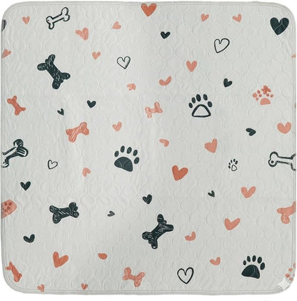 PUPIBOO Washable Pee Pads for Dogs and Cats - Super Absorbent Reusable Puppy Training Pads - 100% Waterproof, Leak-Proof & Non-Slip Whelping Pads for Pet Housebreaking