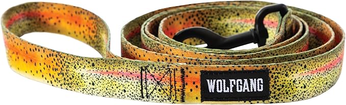 Wolfgang Heavy Duty Dog Leash, Pull-Tested for Walking & Training, Cutbow, Small