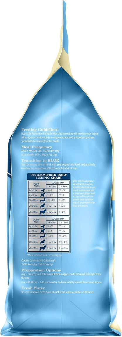 Blue Buffalo Life Protection Formula Natural Puppy Dry Dog Food, Chicken and Brown Rice 6-lb