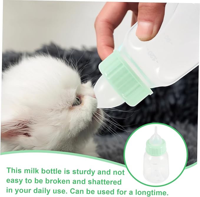 Milisten PET Nursing Bottle Kit for Kittens and Puppies Sturdy Squeeze Feeding Bottle Set for Small Pets for Nursing Milk and Water