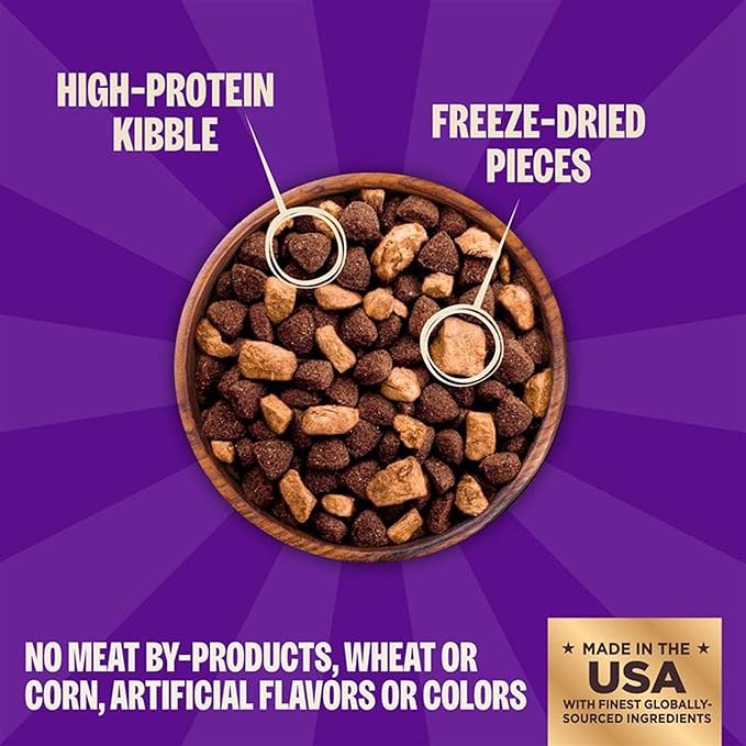 Wellness CORE+ Healthy Weight Adult Dry Dog Food with Freeze Dried Pieces, Grain Free Kibble+, Natural, High Protein, Turkey and Chicken Recipe, 18 lb Bag