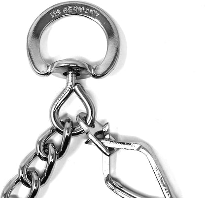 HS HERM. SPRENGER GERMANY Prong Dog Training Collar with Quick Release Buckle Ultra-Plus Chrome Plated Steel Pet Pinch Collar No-Pull Collar for Dogs Anti Pull Training Collar Large