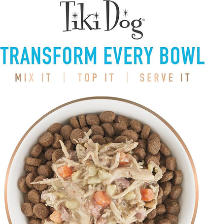 Tiki Dog Petites Grain Free, Variety Pack, Nutrient Dense Meat, Wet Dog Food for Small Breed Dogs and All Life Stages, 3 oz. Cans, Pack of 10